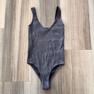 AURA - Sleeveless Ribbed Bodysuit